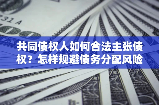 武汉共同债权人如何合法主张债权？怎样规避债务分配风险？