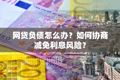 武汉网贷负债怎么办？如何协商减免利息风险？