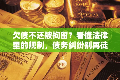 武汉欠债不还被拘留？看懂法律里的规制，债务纠纷别再徒劳奔波