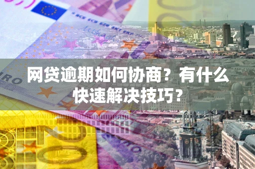 武汉网贷逾期如何协商？有什么快速解决技巧？