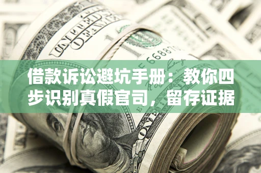 武汉借款诉讼避坑手册：教你四步识别真假官司，留存证据不踩雷