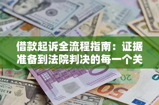 武汉借款起诉全流程指南：证据准备到法院判决的每一个关键步骤