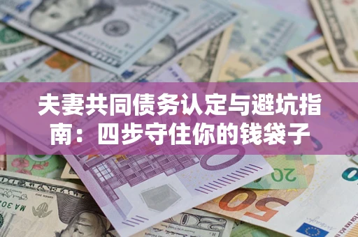 武汉夫妻共同债务认定与避坑指南：四步守住你的钱袋子