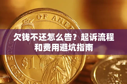 武汉欠钱不还怎么告?起诉流程和费用避坑指南 武汉欠钱不还怎么告?起诉流程和费用避坑指南