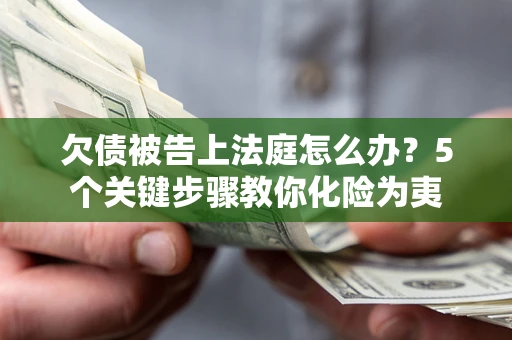 武汉欠债被告上法庭怎么办？5个关键步骤教你化险为夷